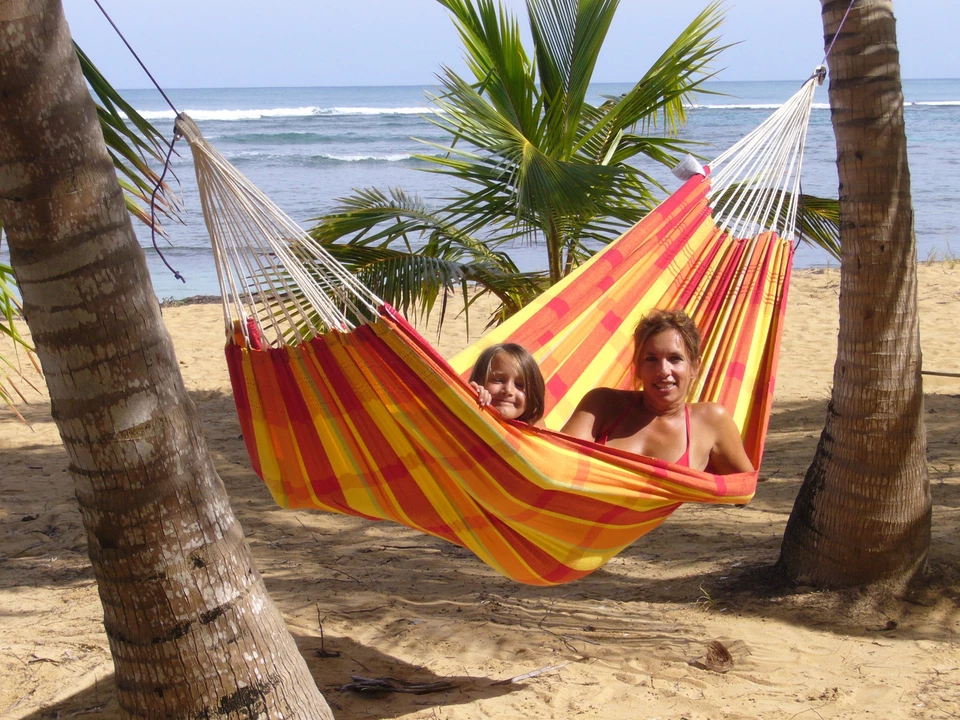 Doppel-Hängematte Barbados Papaya von Amazonas