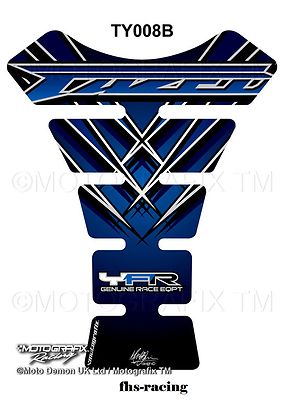 TY008B , MOTOGRAFIX - Tankpad Tankprotektor Yamaha , Fazed , Neu , Top