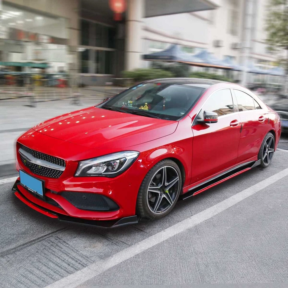 86.6" Side Skirts Splitter Lip Extension Body Kit Accessories For Dodge Durango Foto 4 de 4