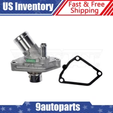 For Nissan Infiniti Dorman Engine Coolant Thermostat Aluminum Housing & Gasket