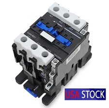 3 Pole AC Motor Contactor CJX2-5011 50A, 60Hz, Coil Voltage 220V, NO/NC