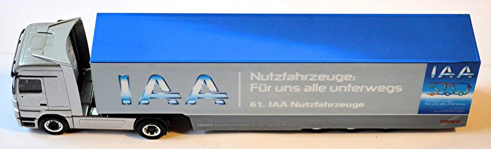 Mercedes Actros 1857 Trattore Case Iaa 2006 - 1:87 Herpa Esclusivo Serie - Immagine 4 di 4