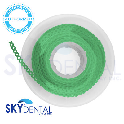 Elastic Power Chain Dental Orthodontic Rubber Braces Bands Short/Long 15' Spool