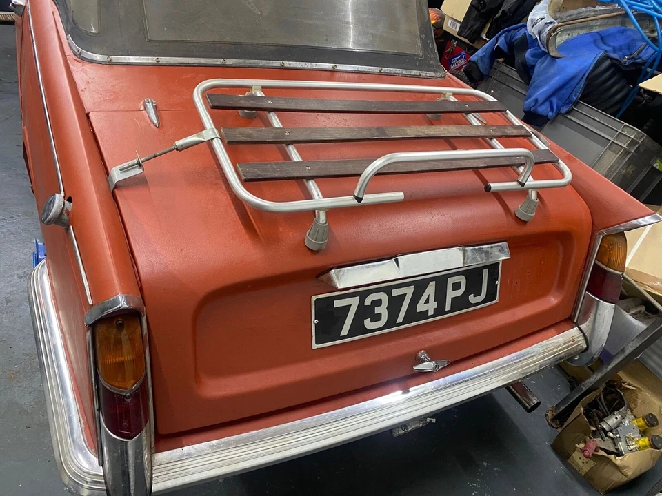 Oldtimer Triumph Herald Vitesse 2000 Cabrio Baujahr 1963 - Bild 3 von 4