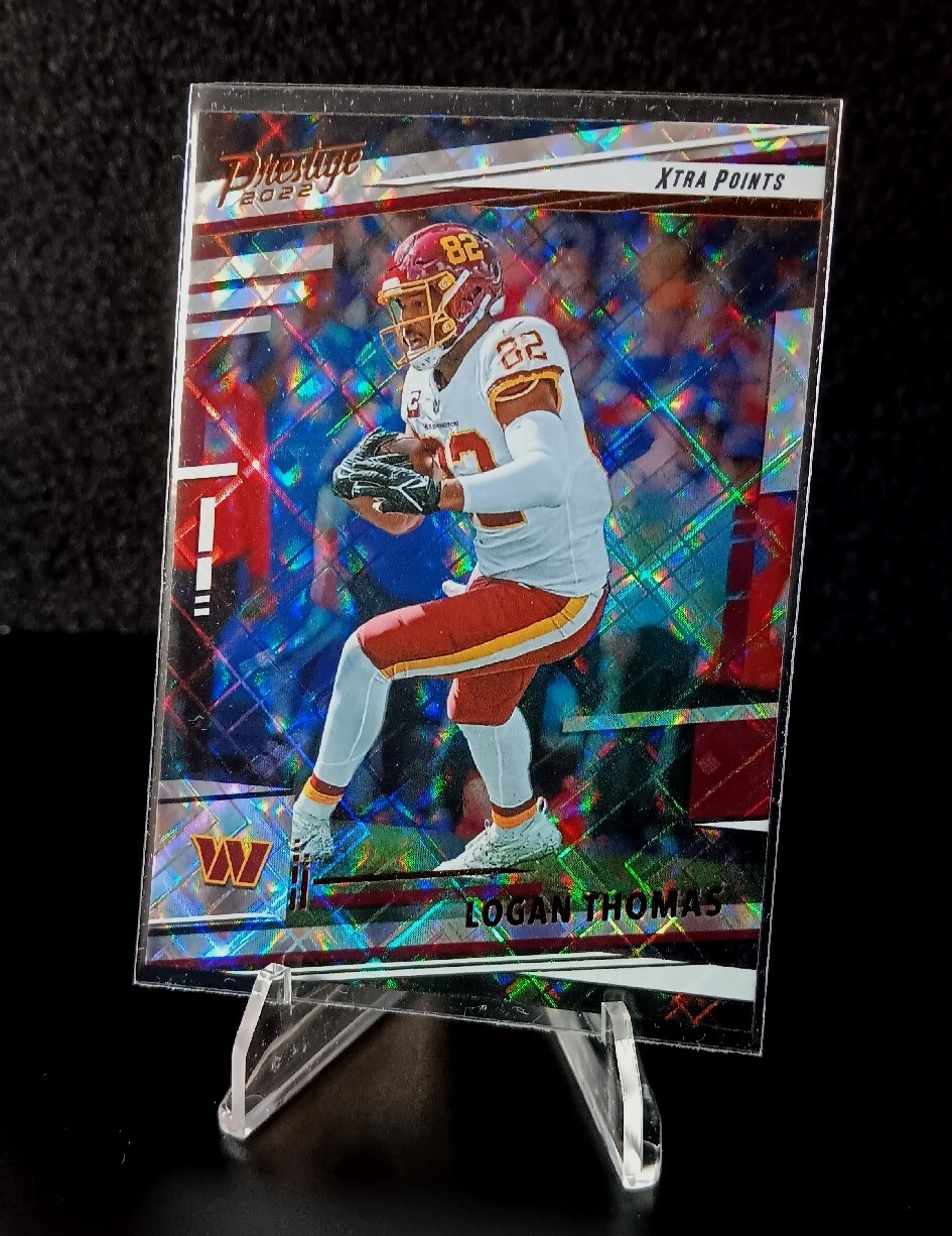 2022 Prestige LOGAN THOMAS Xtra Points Diamond #296 Washington Commanders