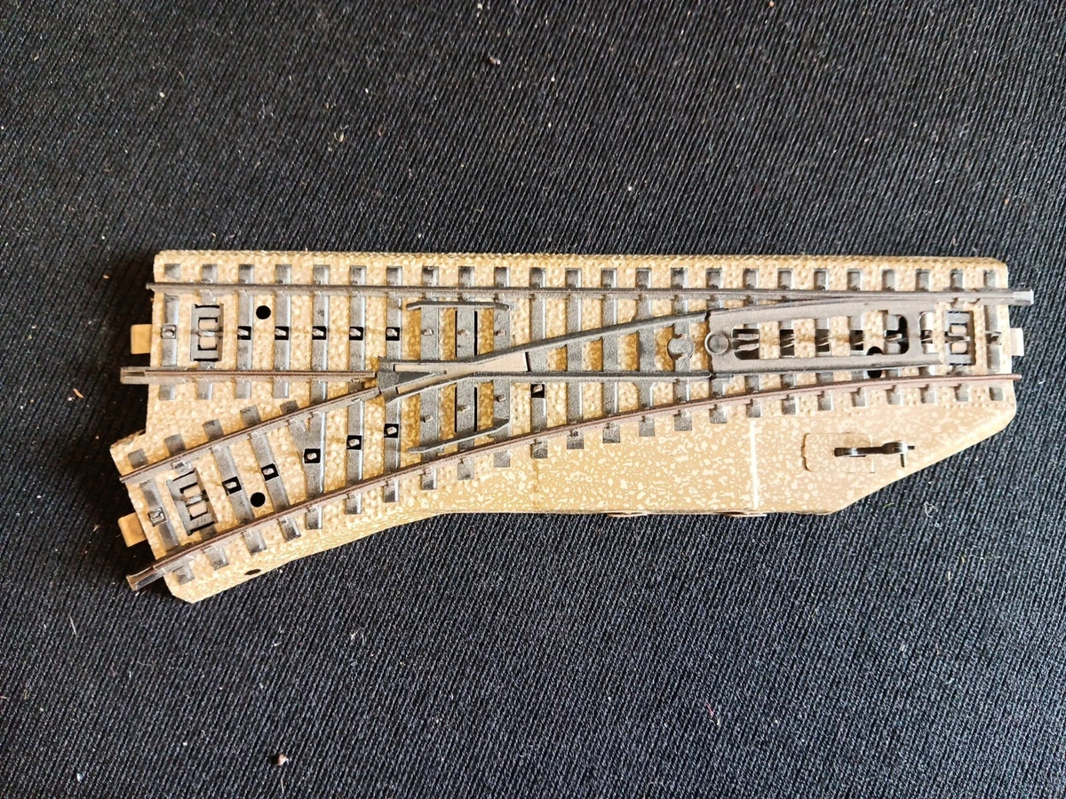Ancien Rail Aiguillage Gauche G Märklin époque 1 – Train électrique échelle 1 Vintage