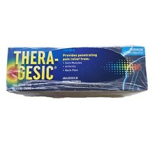 3 Tubes 5oz Thera-Gesic Dual Action Pain Relieving Creme Maximum Strength 04/24