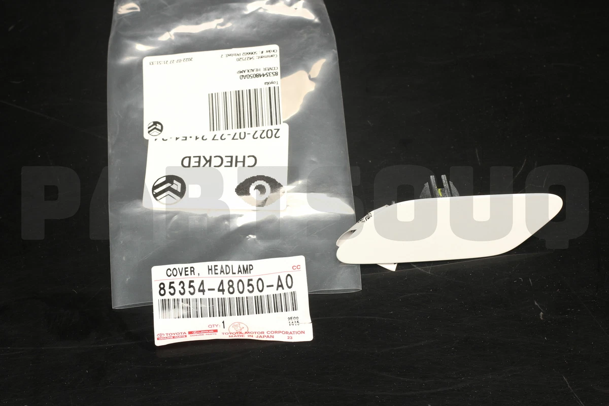 8535448050A0 Genuine Toyota COVER HEADLAMP 85354-48050-A0 | eBay