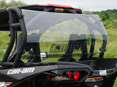 SPIKE 2016 Maverick Max 1000 DPS Can-Am REAR WINDSHIELD W/VENT CAN 77-2510-V-R