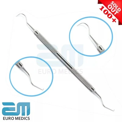 MEDENTRA MANUFACTURING PK Dental Explorer Probe 23/17A Double Ended Instrument Tartar Calculus Hand Tools