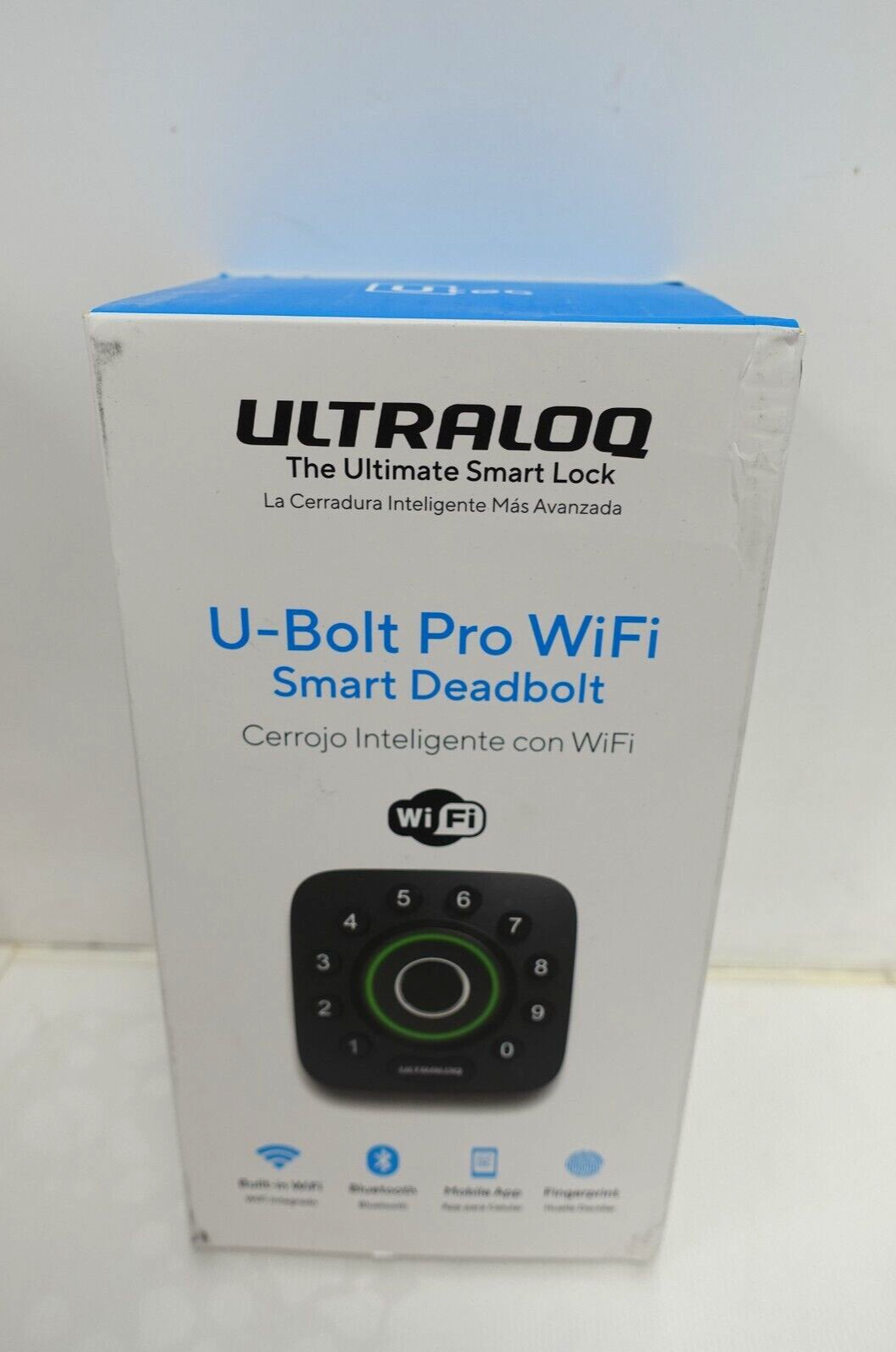 ULTRA-LOQ U-Bolt Pro WiFi Smart Deadbolt Keyless Entry Lock