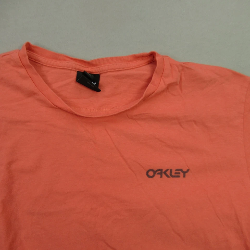 Camisa suéter ligera Oakley para mujer mediana manga corta cuello redondo Foto 2 de 4