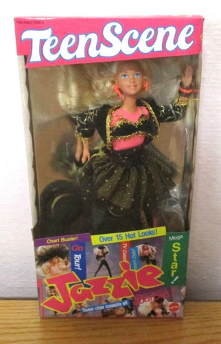 Vintage 1990 Teen Scene Jazzie Barbie Cousin Mattel #5507 NRFB Sealed Box
