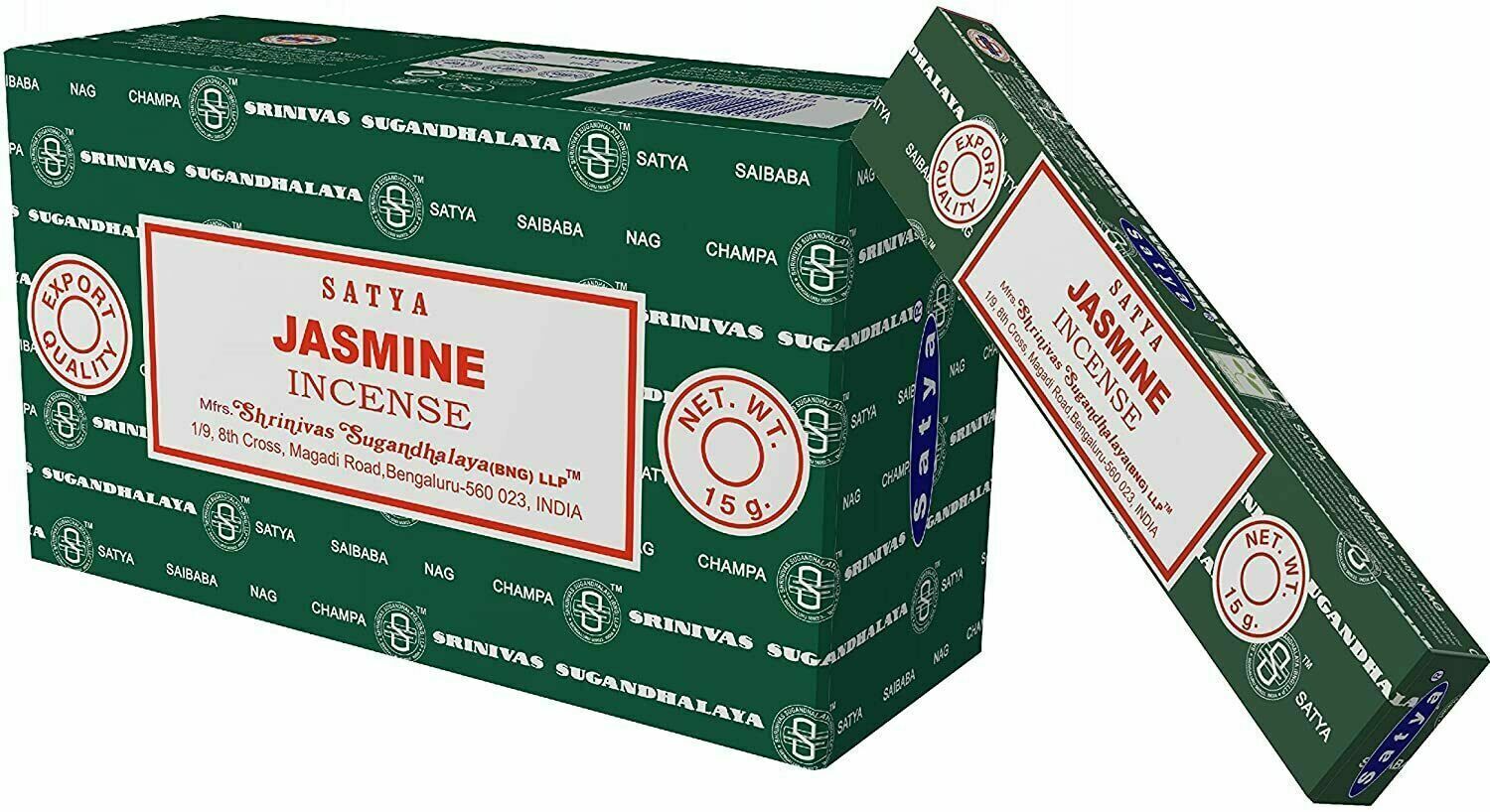 Varillas de incienso Satya Sai Baba Nag Champa-Jasmine Agarbatti Sticks de...