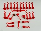 Grease Nipple Caps - 'Bulk Pack' of 25 - Red