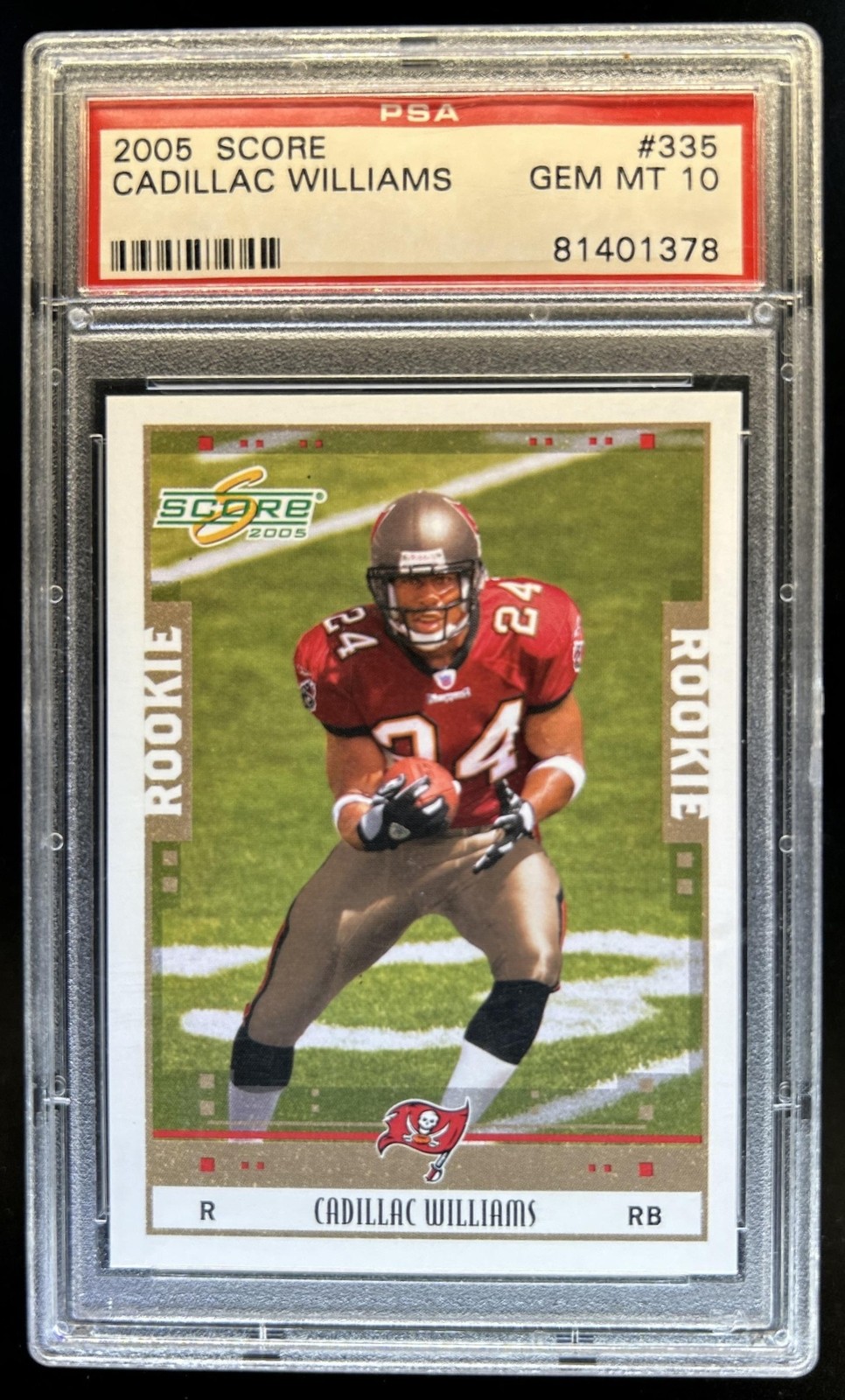 Cadillac Williams Score #335 Base