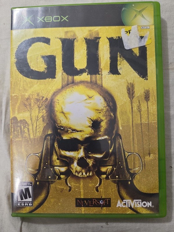 Original Xbox Gun (Microsoft Xbox, 2005) Video Game! 