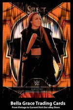 2023 Panini Select WWE Alba Fyre #3 NXT 2.0 Councourse Orange Flash Prizm