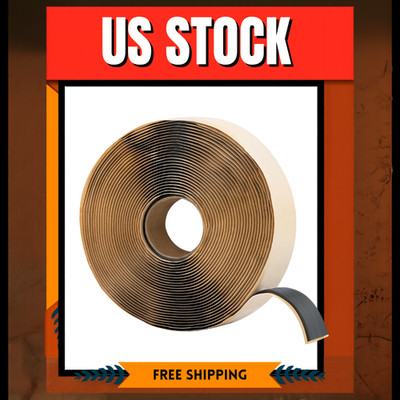 Asphalt Tape - 2 Inch x 50FT Asphalt Crack Filler for Driveway, 3mm Thick Rubber