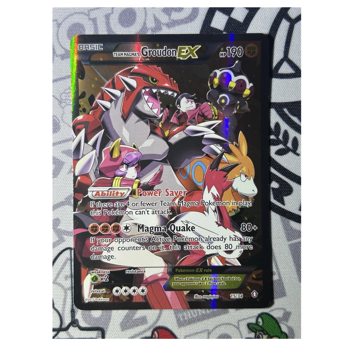 groudon ex pokemon card price Amazon.com: Pokemon - Groudon-EX (XY42) - XY Black Star Promos