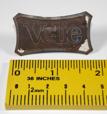 Rare 1916-1919 Velie Radiator Emblem Automotive Car Hood Badge Nameplate Logo Rare 1916-1919 Velie Radiator Emblem Automotive Car Hood Badge Nameplate Logo