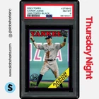 2023 TOPPS 1988 BASEBALL 35TH ANNIVERSARY AARON JUDGE BLACK /299 PSA 8