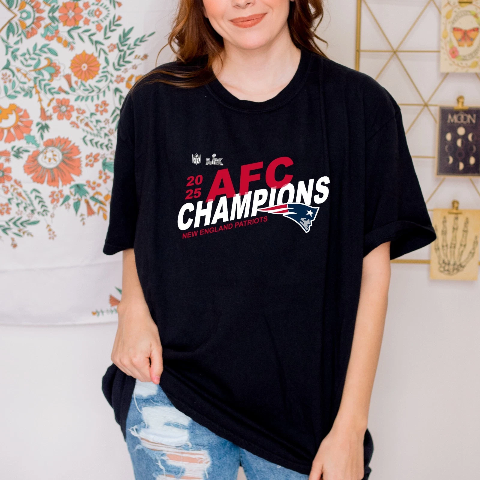 AFC Conference Champions New England Patriots T-Shirt