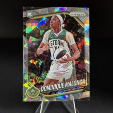 2025 Panini Prizm WNBA #144 Dominique Malonga Ice Prizm Variation RC