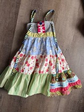 Matilda Jane "It's A Wonderful Parade" Raffle Ticket Ellie tiered dress Size 6