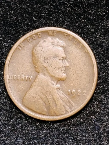 1922 D ~ LINCOLN WHEAT CENT ~ CH VG