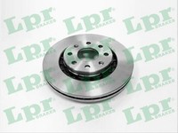 2X Lpr Bremsscheibe D4003V FüR Chevrolet Aveo Kalos T250 T255 T200 16V