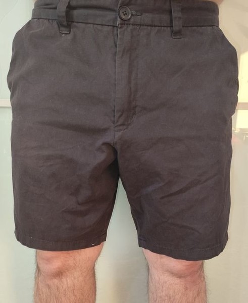 Men French Connection Shorts Navy Cotton 36-38