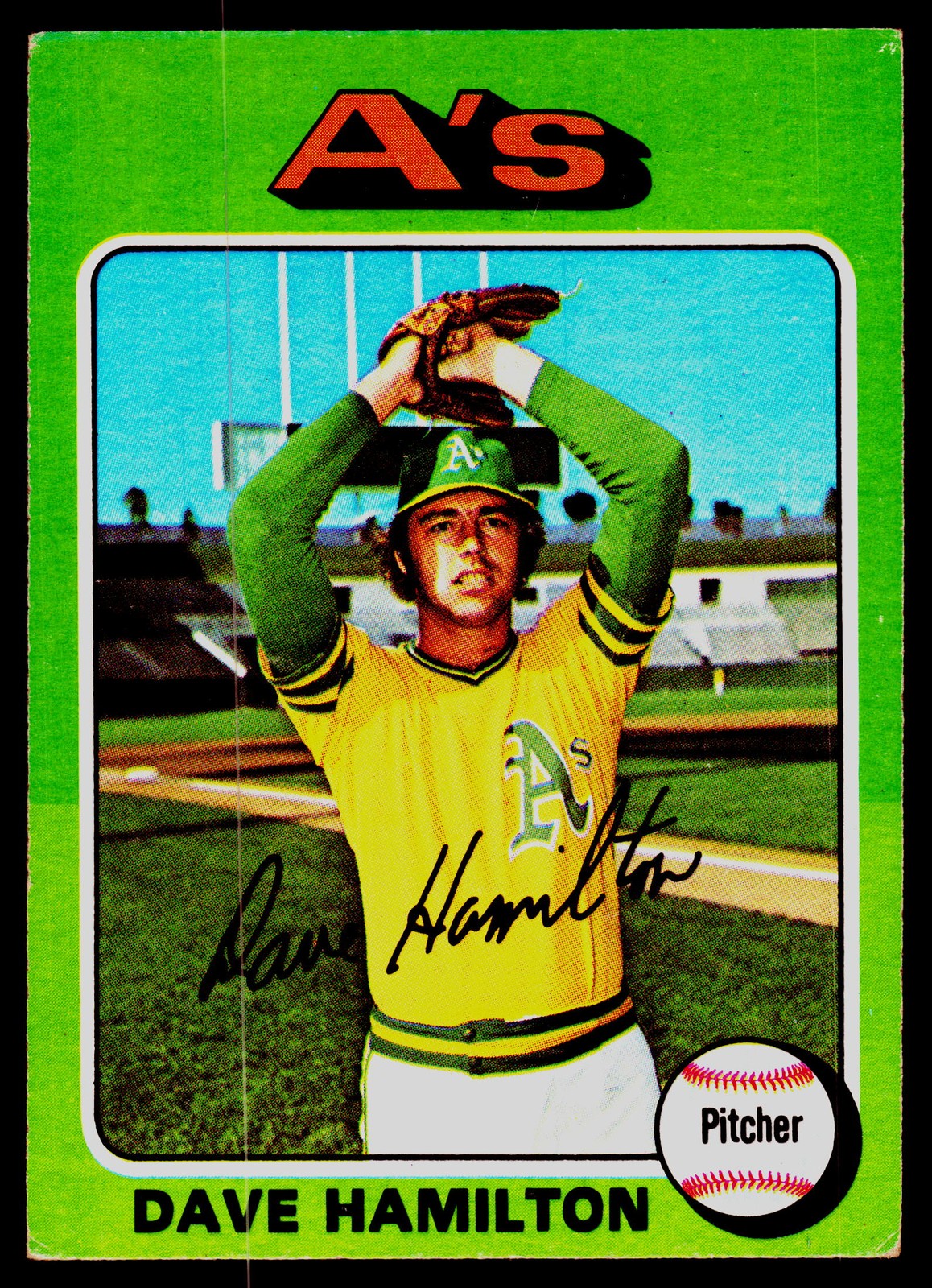 1975 Topps #428 Dave Hamilton - VG