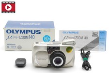 BOXED N MINT Olympus mju Stylus Zoom 140 Compact 35mm Film Camera JAPAN