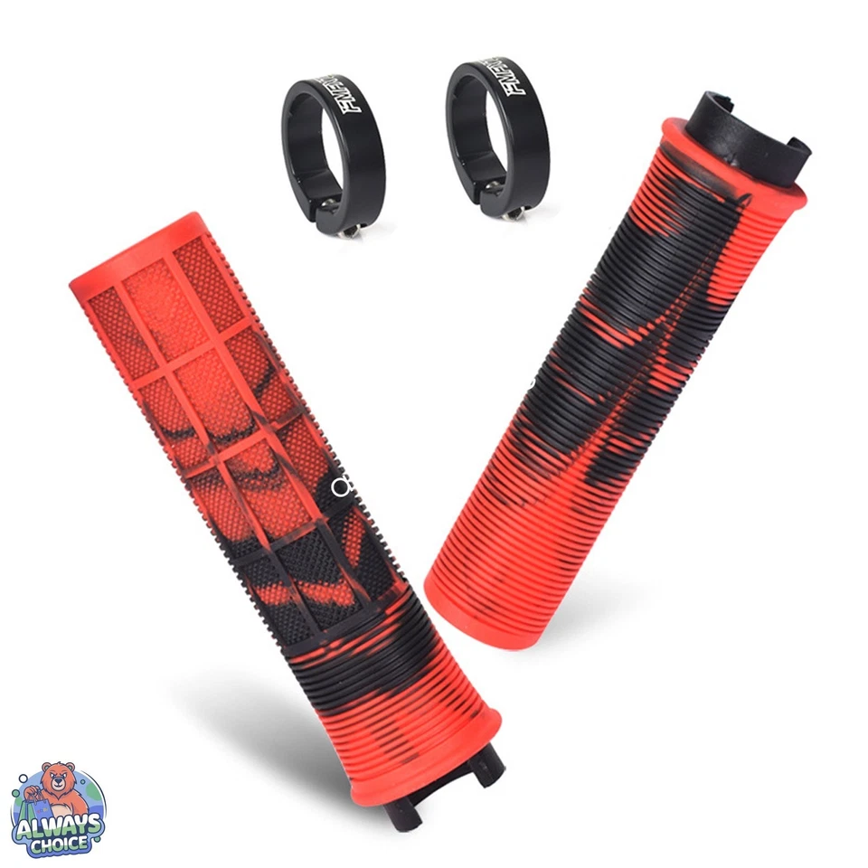 Fahrrad Lenkergriffe Anti-Rutsch Gummi Griffe MTB BMX Trekkingrad Fahrradgriffe - Bild 3 von 4