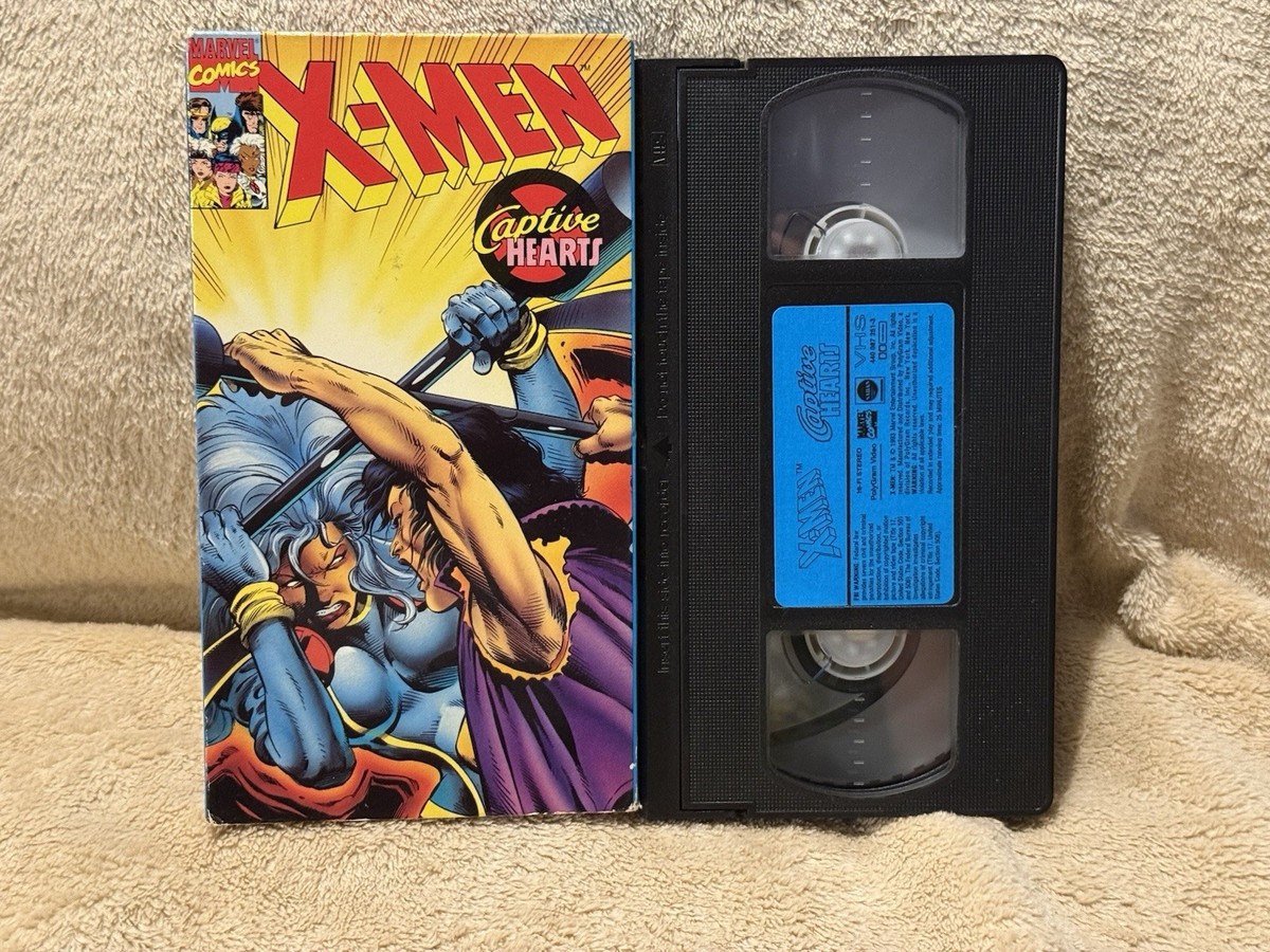 X-Men Animated Series Volume 4 Captive Hearts VHS 1993 | eBay