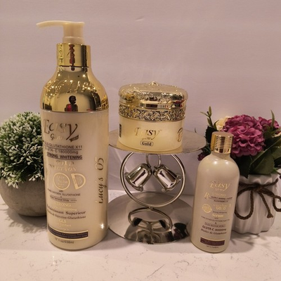 #ad Authentic Easy Glow Gold Glutathione Body Lotion Serum Face Cream 💯% Origina $105.00