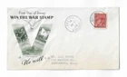 Canada 1942  3c War issue on FDC with a better patriotic cachet