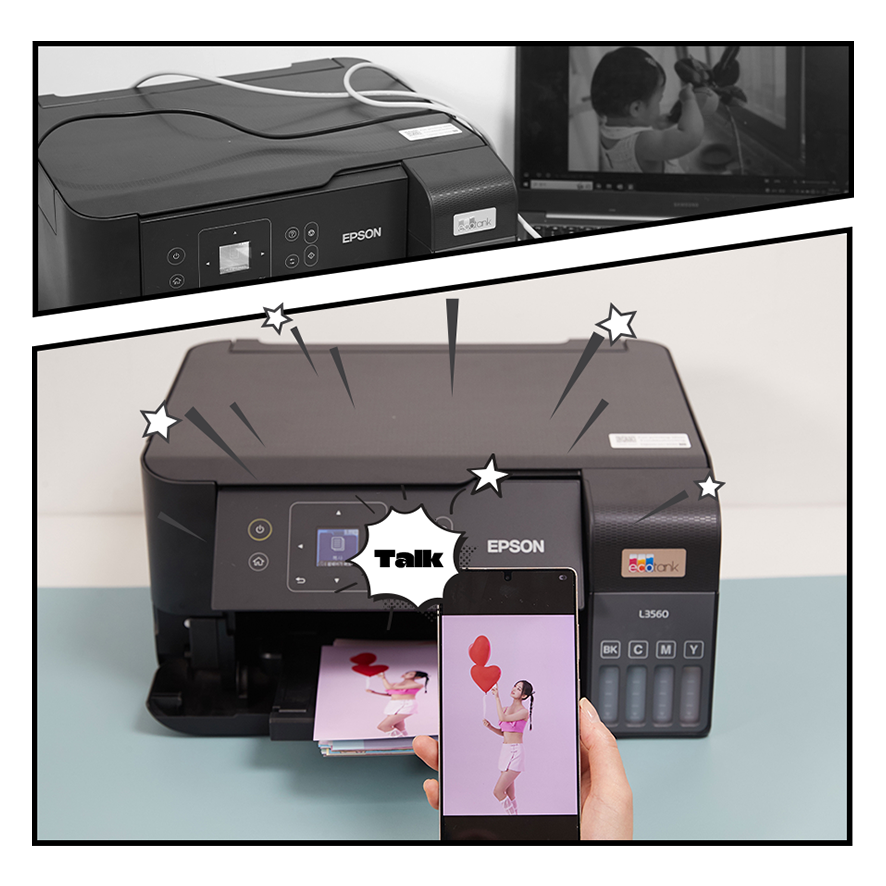 Epson L805 6 Color Wireless Photo Inkjet Printer for sale online