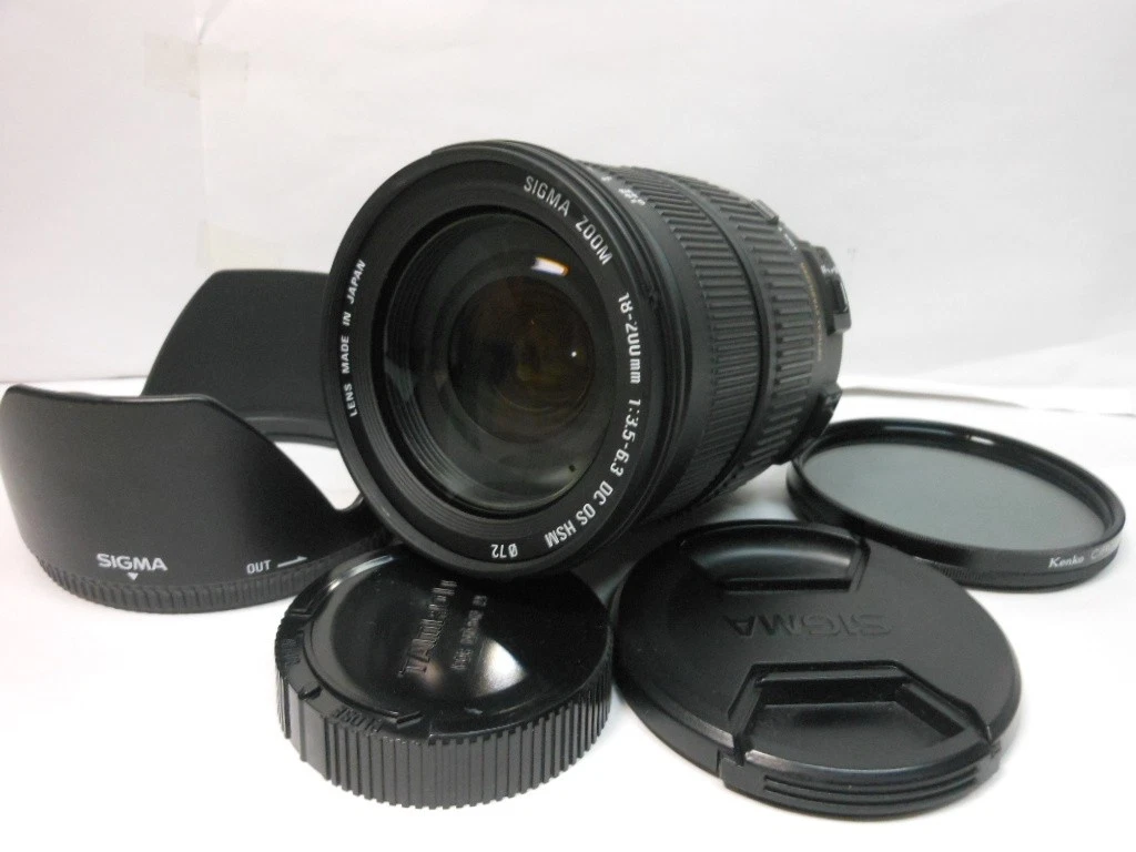 Sigma DC 18-200mm Focal Camera Lenses for sale | eBay