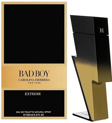 Carolina Herrera Bad Boy Extreme For Men Cologne 3.4 oz ~100 ml EDP Spray