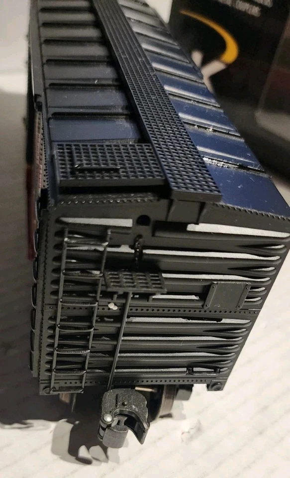 K-Line O Scal ATSF Santa Fe Black Bonnet Midnight Chief Boxcar #97197 K761-1051 - Image 3 of 4