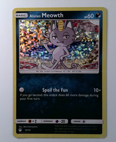 alolan meowth 10 McDonalds 2019