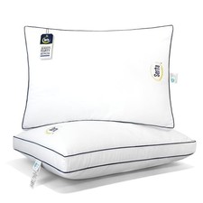 Hotel Collection Bed Pillows Queen/Standard Size Set of 2, Queen Pack of 2