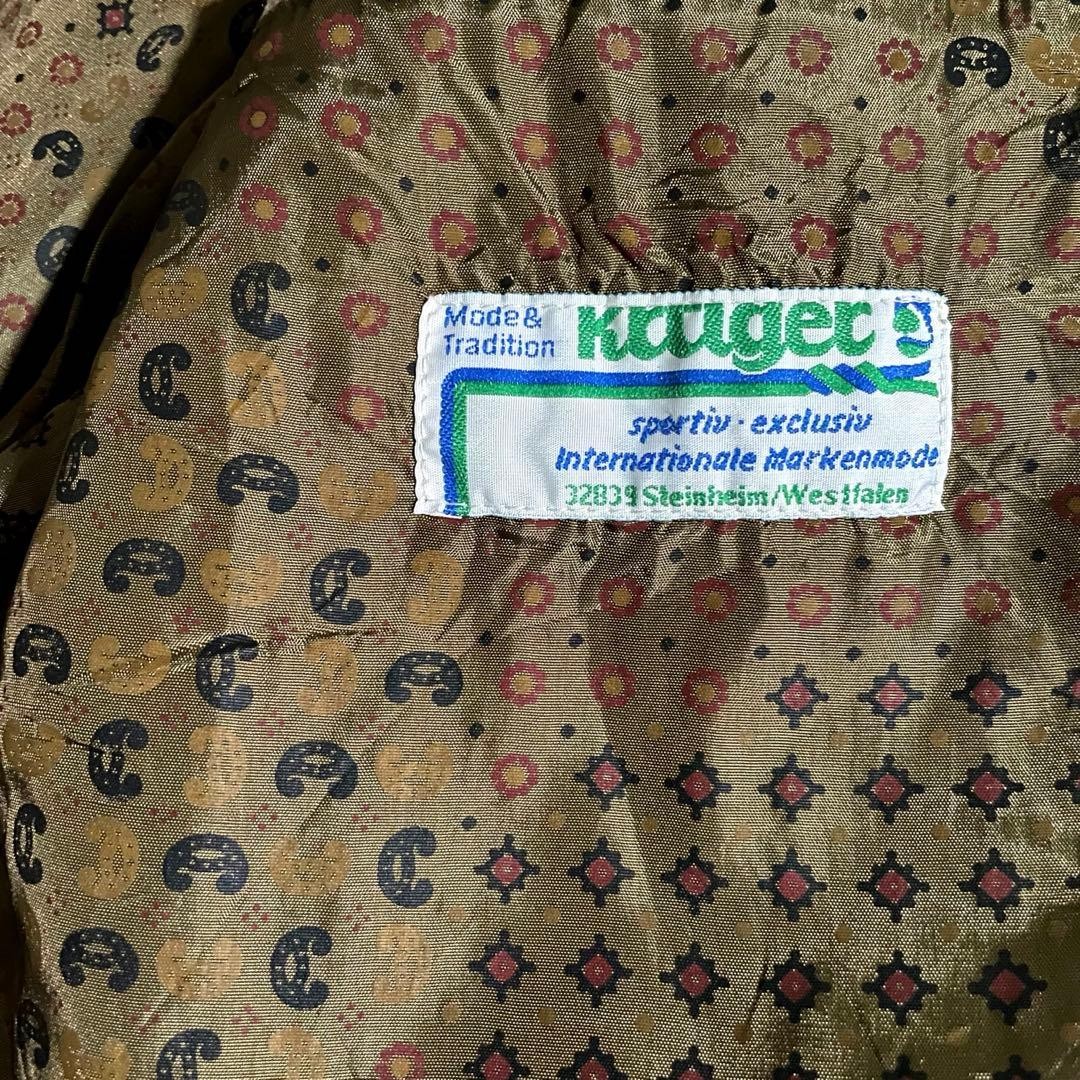 USED VINTAGE TYROLEAN PATCHWORK LINEN JACKET BY K… - image 8