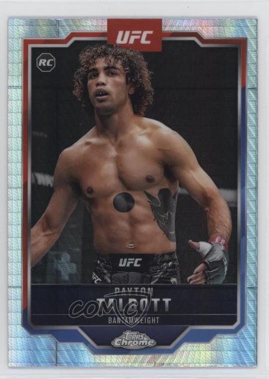 2025 Topps Chrome UFC Prism Refractor Payton Talbott #141 10ps