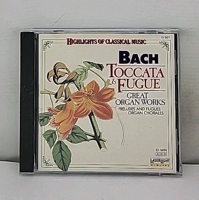 Bach: Toccata & Fugue, Great Organ Works Music (CD)