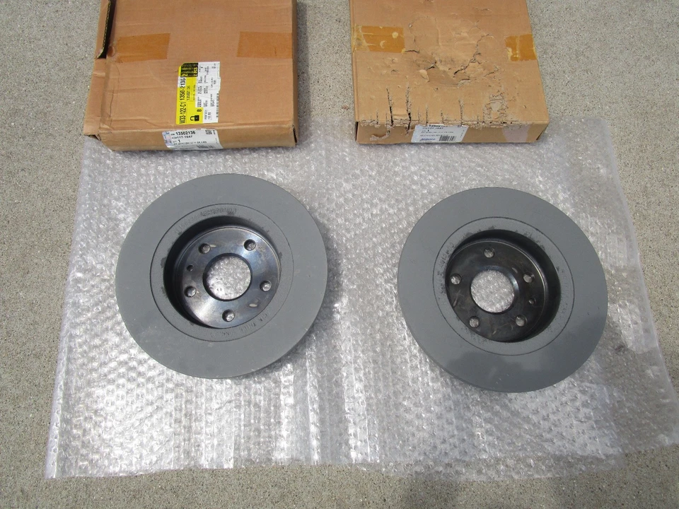 13 - 22 CHEVY TRAX BUICK ENCORE REAR DISK BRAKE ROTORS QTY 2 OEM BRAND NEW - Image 3 of 3