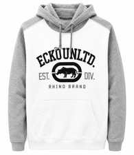 ECKO UNLTD Pullover Hoodie-Ewhite-Size S-2XL -Brand New in Tag