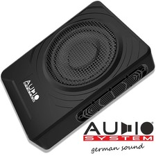 Audio System Gehäusesubwoofer 20cm Subwoofer Untersitz Montage inkl.Verstäker